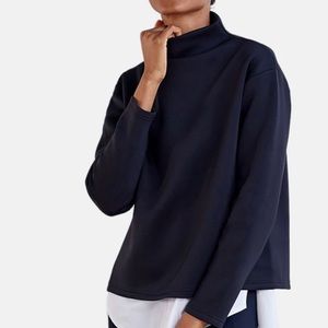 ADAY Like A Boss NVY Sweatshirt SZ S